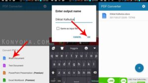 Cara Merubah File Doc Ke Pdf Di Android DROID Co Id