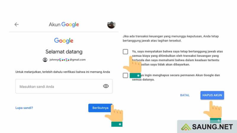 Cara Menghapus Salah Satu Akun Gmail Di Android - Droid.co.id