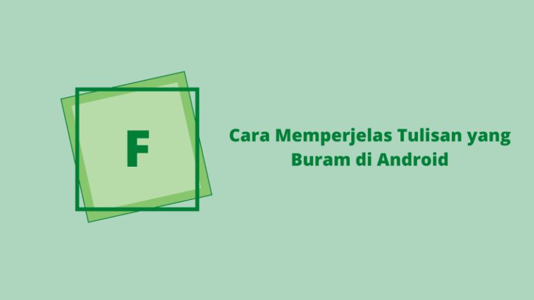 Cara Memperjelas Foto Tulisan Yang Buram Online - Droid.co.id